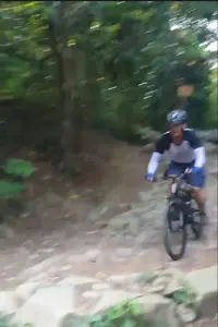 MTB downhill ride