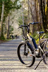 Class 2 Ebike on trail 