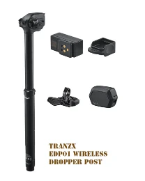 TranzX Wireless Dropper Post