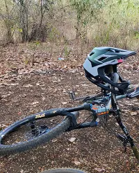 MTB lying on ground